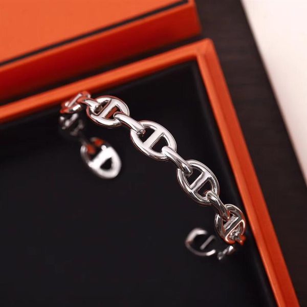 

luxurious quality s925 hollow design bracelet for women weddding jewelry gift ring engagement ps5347a195l, Black