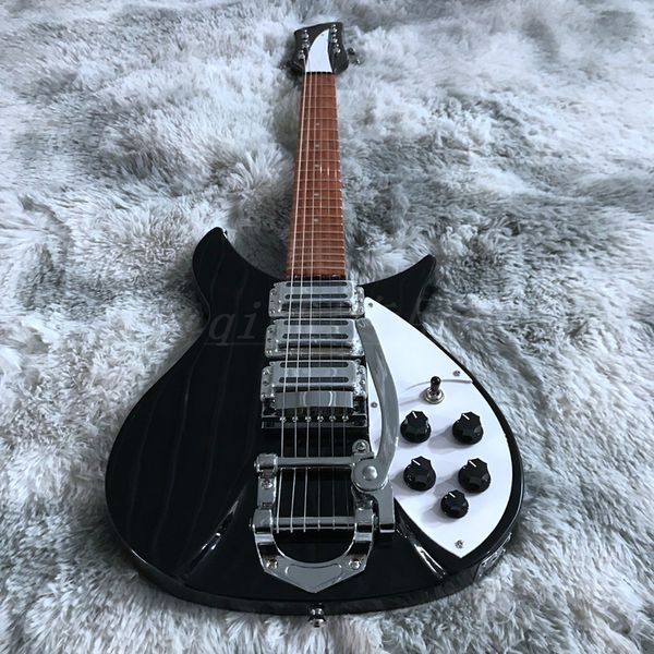 

new product ricken- backer 325 electric guitar 3 piece of pick-up, real ps, black guitar
