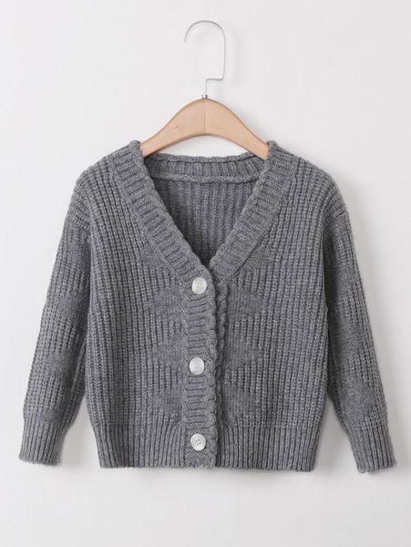 

toddler boys ribbed knit button front cardigan she, Blue