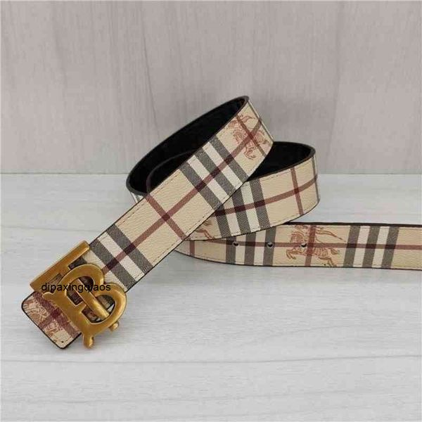 

designer belts luxury burbry new tb letter buckle with belt on both sides lovers, Black;brown