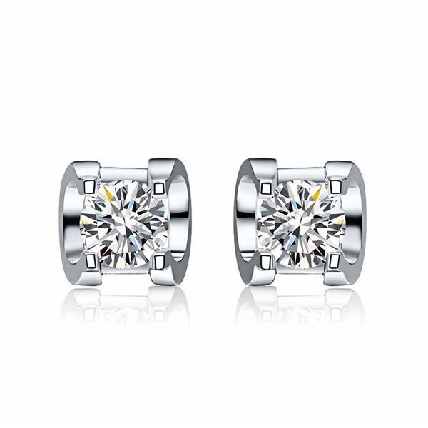 

classic bull head studded earrings charms, Golden