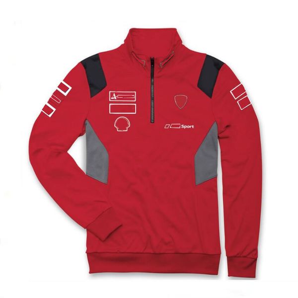 

2022f1 racing new hooded zipper sweater, the same customization