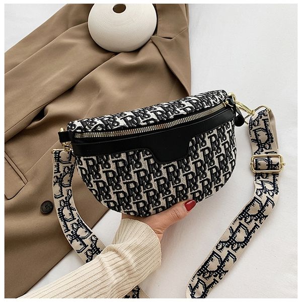 

spring and summer chest fashion trend embroidery messenger waist single women's 80% off wholesale store