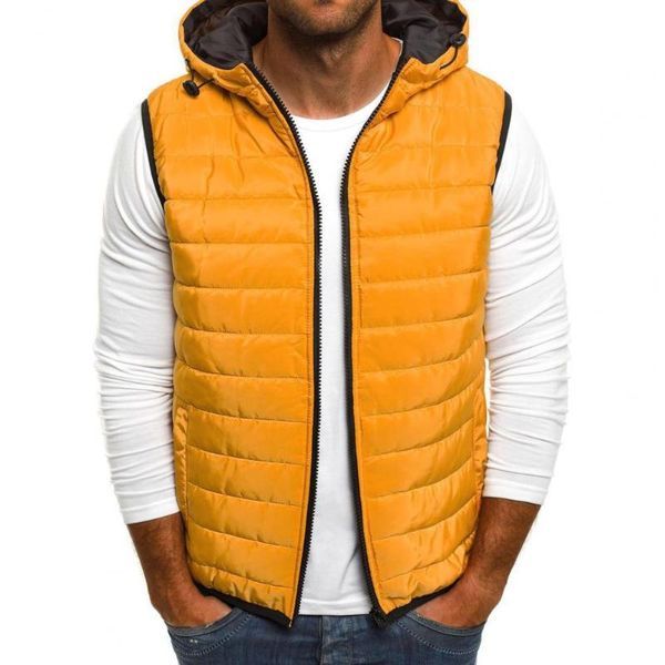 

men's vests vest men 2022 stylish spring autumn warm sleeveless jacket men's winter waistcoat casual coats for daily wear, Black;white