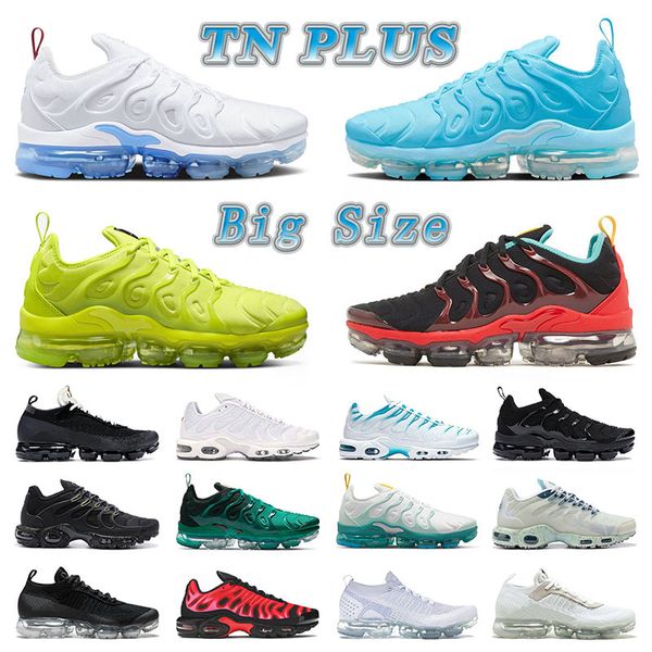 

2022 new arrival tn plus designer running shoes tns requin tennis ball university blue terrascape mint green fly knit flynit sports sneakers