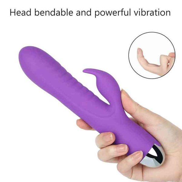 

factory direct sales of new couple toys wholesale fashion s products designer ladies speeds bendable shake vibrators charging stimulator cli, Silver