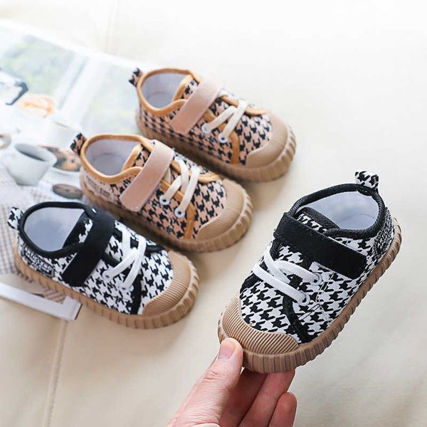 

spring low-casual toddler 2022 shoes breathable children's canvas shoes boys and girls shoes, Black;red