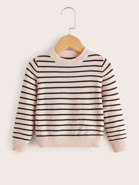 

toddler boys stripe pattern sweater she02, Blue
