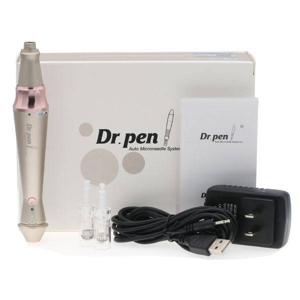 

dr.pen ultima e30 electric derma pen with 18pcs cartridges microneedling needles micro needle face skin care beauty tools perfections