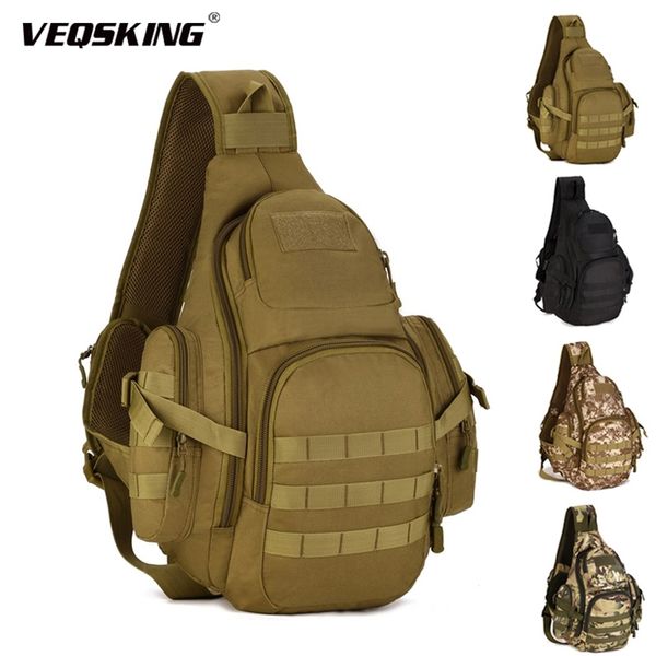 Mochila de ombro tática 35L, mochila impermeável de acampamento caminhadas exército peito para homens, bolsa militar de sobrevivência esportiva ao ar livre 220512