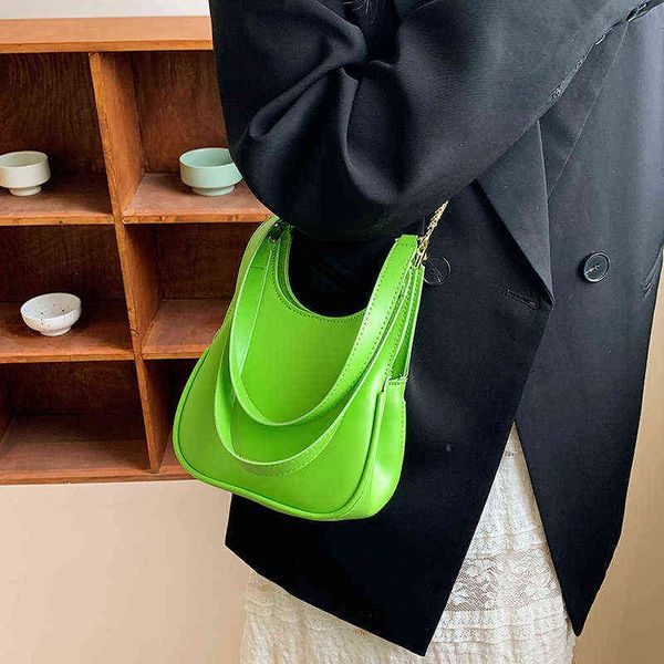

2022 famous brand fashion small pu leather women's designer underarm handbag luxury brand chain shoulder crossbody bags