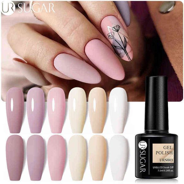 NXY Gel per Unghie 7 5ml Smalto Color Nude Smalto Semi Permanente Soak Off Uv Tutto per Manicure s Art Design 0328