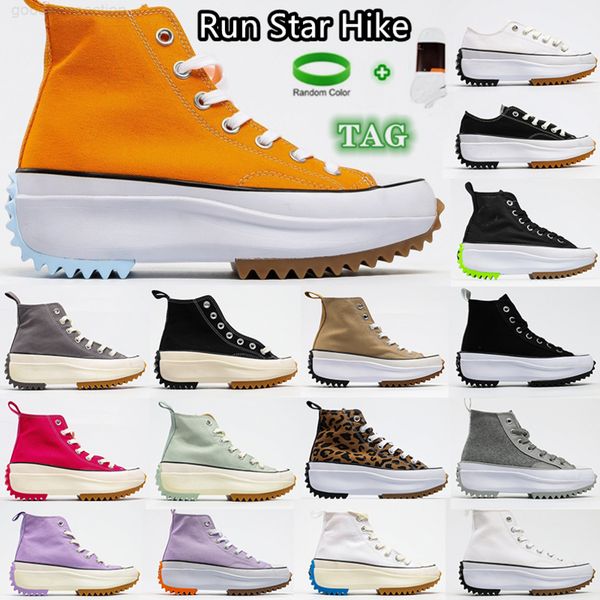 

preferential 2021 men jagged run star hike women casual shoes leopard orange black yellow white high stars classic thick bottom canvas l c44