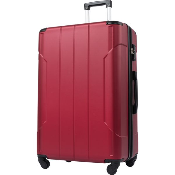 

home luggage spinner suitcase with tsa lock lightweight expandable 24''