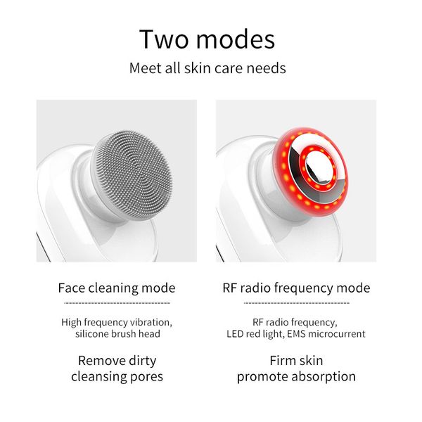 

personal care face lift skin tightening cleansing brush anti aging rf facial massager