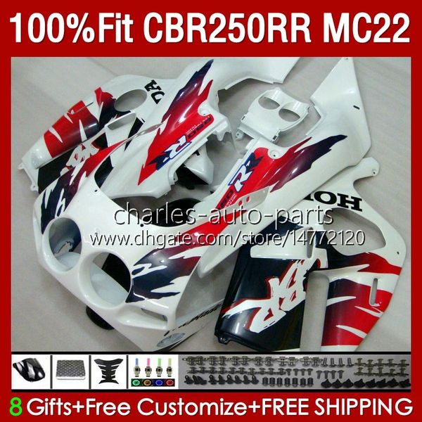 Feedings for Honda CBR250 CBR White Red Black 250rr 250 RR CC 250cc 1990 1991 1993 1994 1996 1997 1998 1999 131.131 CBR250RR MC22 90 91 92 93 94 95 99 99 Órgão de injeção