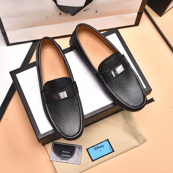 

big size 12 luxury brand black gray men slip-ons mocassins loafers leather casual shoes men's hombre loafer homme mocassin shoe plus si