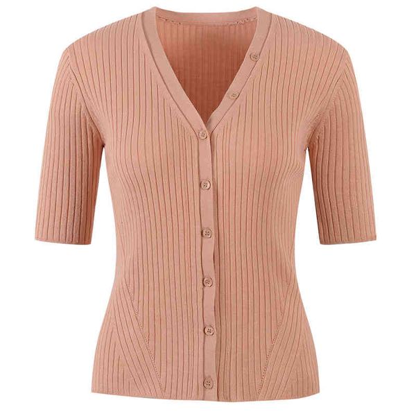 

women's sweaters single breasted v-neck sweater women's clothing summer fashion slim short sleeved cardigan coat czrj, White;black
