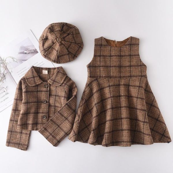 

Clothing Sets Menoea Kids Clothes Girls Set 2022 Autumn Fashion Winter Wool Coats and Skirts Boutique Teenager Fall Outfitsclothing, Pink
