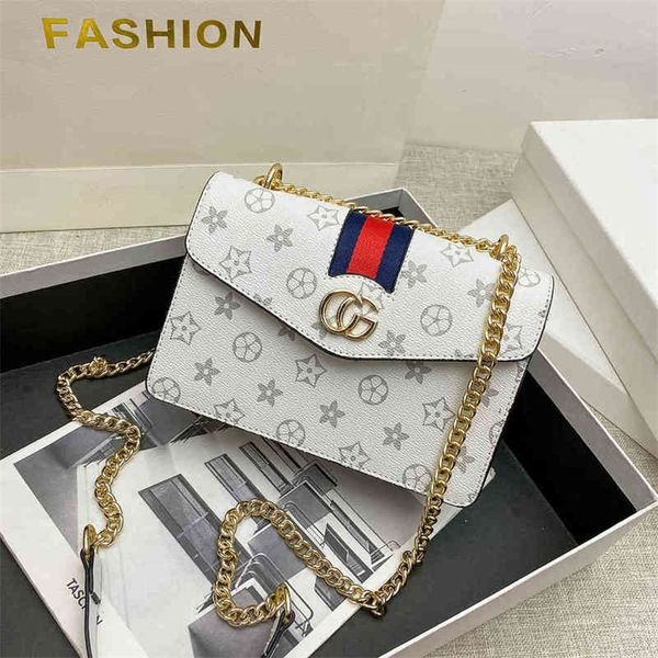 

66% off trendy bags 2022 new designer handbags luxury quality printed diagonal single shoulder chest waist envelope small square fashion