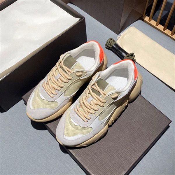 

couples casual sneakers boots color matching thick sole running shoes, Black