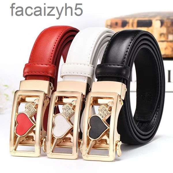 

belts designer belt[]belt women's automatic buckle love versatile casual trouser korean whites3c7, Black;brown