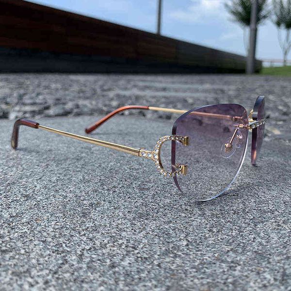 

glass diamond big c sunglass vintage mens oval shad fashion eyewear luxury brand designer glasses female square sunglasses eyeglass, White;black
