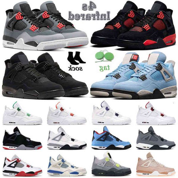 

dr shoes jordn0s discount 2022 4 4s jumpman basketball for men women in, Black