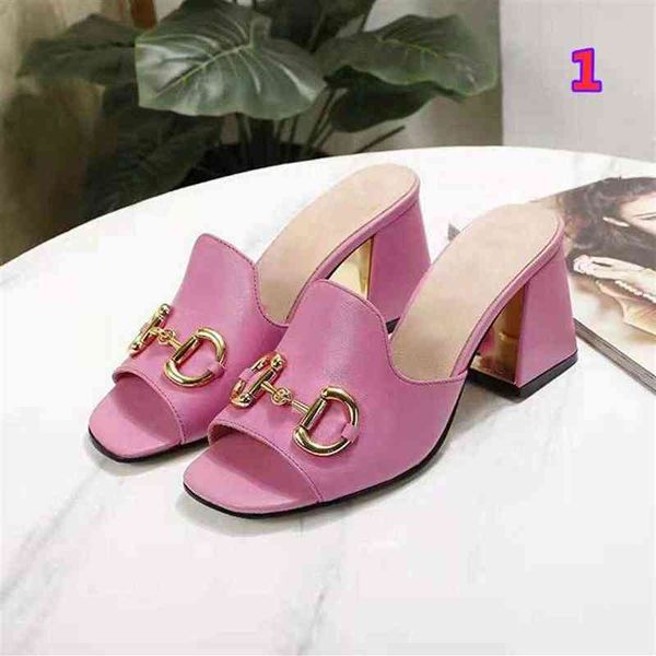 

4 colors designer elegant high heels sandals thick heel small fragrance summer s, Black