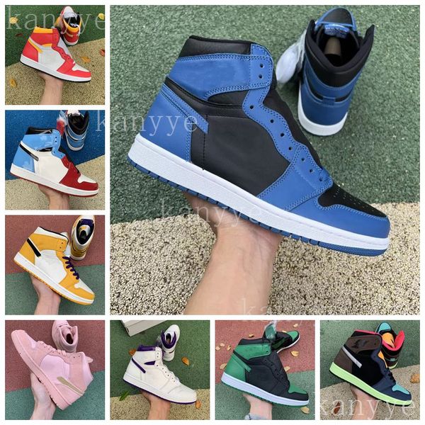 

jumpman 1 low 1s basketball shoes og black toe court purple sp men women sneakers eur 36-46 without box