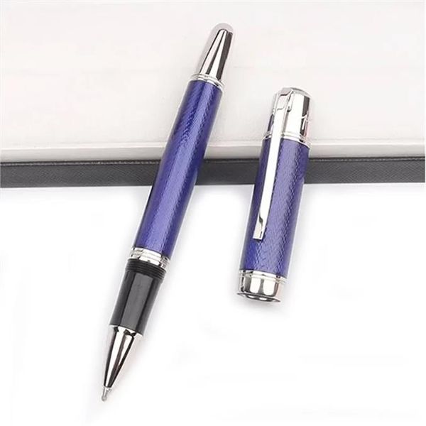 

luxury pen writer jules verne edition m fountain rollerball ballpoint pen series number 14873/18500, Blue;orange