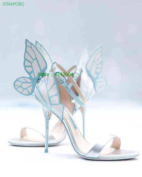 Flor Bordado Gladiador Sandálias Mulheres Borboleta Anjo Asa Mista Moda Moda High Sapatos de Casamento Partema Mulher 2021220513