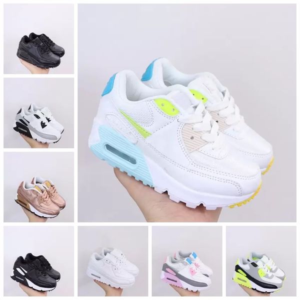 

selling toddler designer kids shoes sneakers presto running shoe children sports white chaussures pour enfants trainers luxury fashion infan, Black