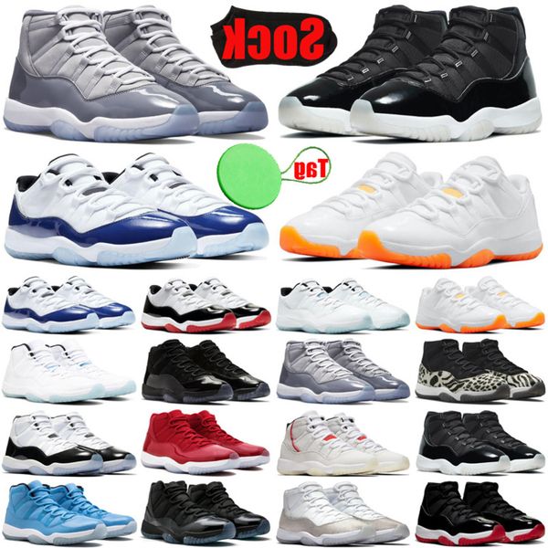 

cool grey 11 11s basketball shoes jumpman men women animal instinct bright citrus bred concord pure violet legend blue mens trainers sports