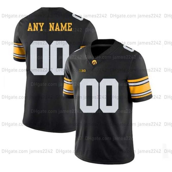 

football jerseys custom men women youth iowa hawkeyes football jersey brandon smith george kittle josey jewell josh jackson desmond king nic, Black;red