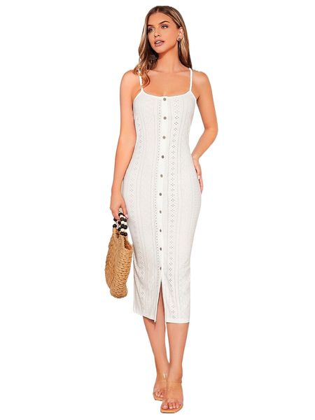 

button through schiffy cami dress j7xw#, Black;gray