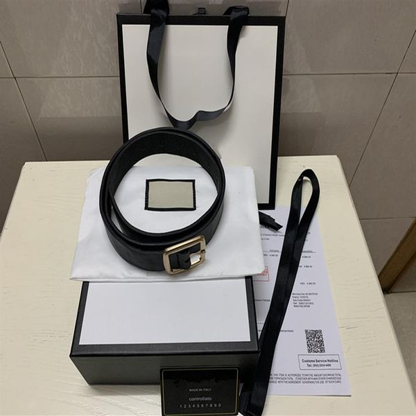 

2019 luxury belt fashion brand belt men's and women's brand designer belts gold buckles party jeans with305l, Black;brown