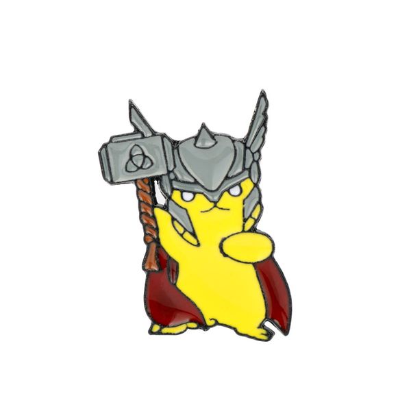 

cute anime movies games hard enamel pins collect metal cartoon brooch backpack hat bag collar lapel badges women fashion jewelry s800009, Blue