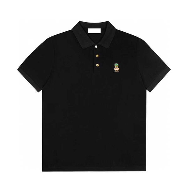 

22 men's short sleeve t shirt designer fashion polo summer sweater men's cotton women jacket wholesale l288, White;black