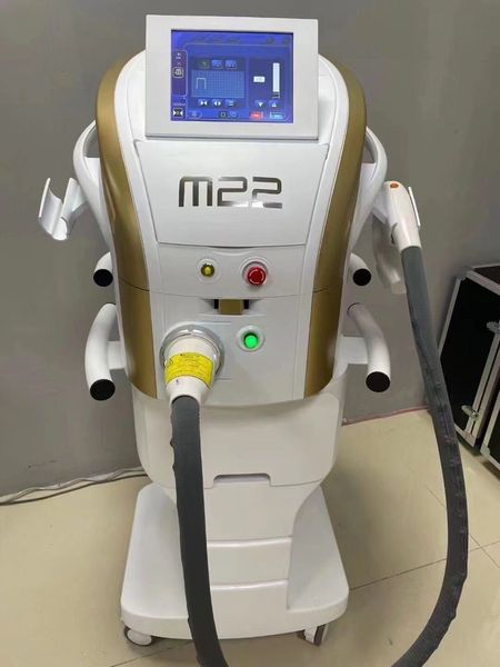 Equipamento quente 2023 profissional 3 em 1 opt remoção de acne m22 multifuncional laser estético ipl
