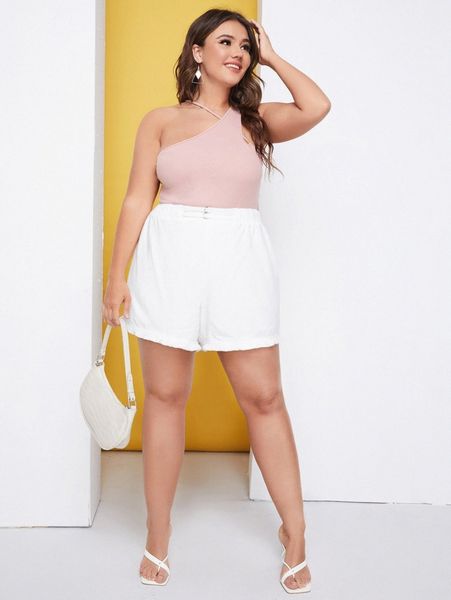 

plus asymmetrical neck a6yx#, Black