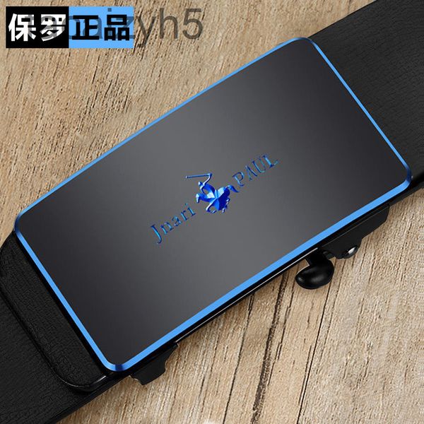 

belts designer beltgenelli paul men's leather alloy automatic buckle youth business high-grade trendy trouser 7cgn, Black;brown