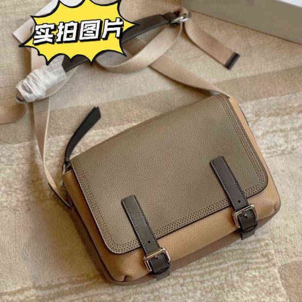 

handbags designer loews leather bags color contrast postman bag medieval men's and women's same splicing grain cow one shoulder di