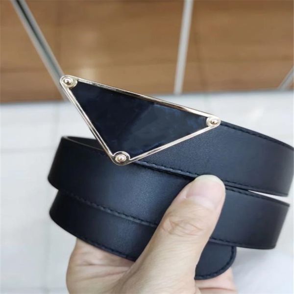 

belt designer belt prad buckle leather reversible belts for men strap width 3.0cm luxury fashion women belts, Black;brown