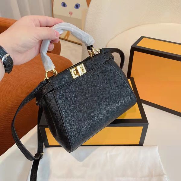 

2022 designers bags womens wallet crossbody purse fashion turn lock single handle ladies tote leather handbag wallets handbags shoulder luxu