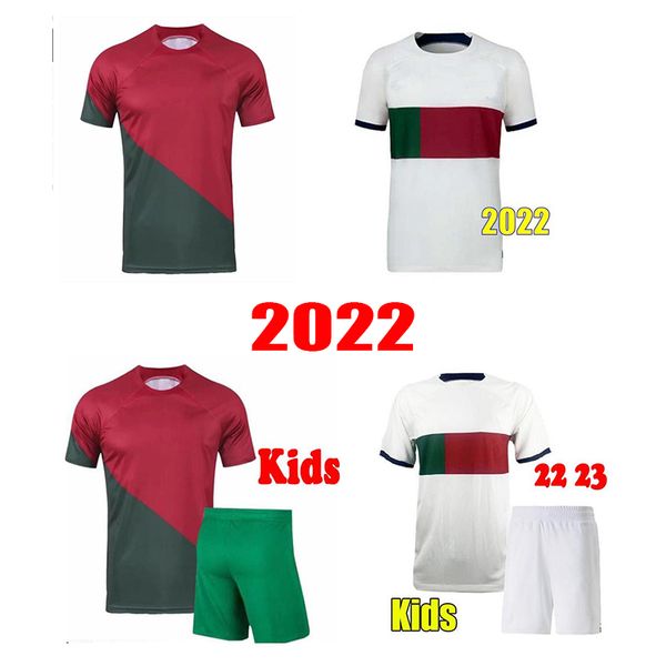 

2022 soccer jersey portuguese bruno fernandes diogo j. danilo portuguesa 22 joao felix football shirt bernardo portugieser mens & kids kit u, Black;yellow