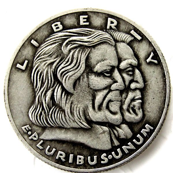 EUA 1936 Long Island comemorativa de meio dólar prateado copy coin cópia de metal morce