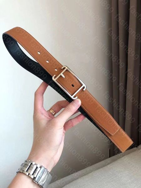 

epsom leather men belts for mens and women designer luxury letter buckle woman belt width 3.2 3.8, Black;brown