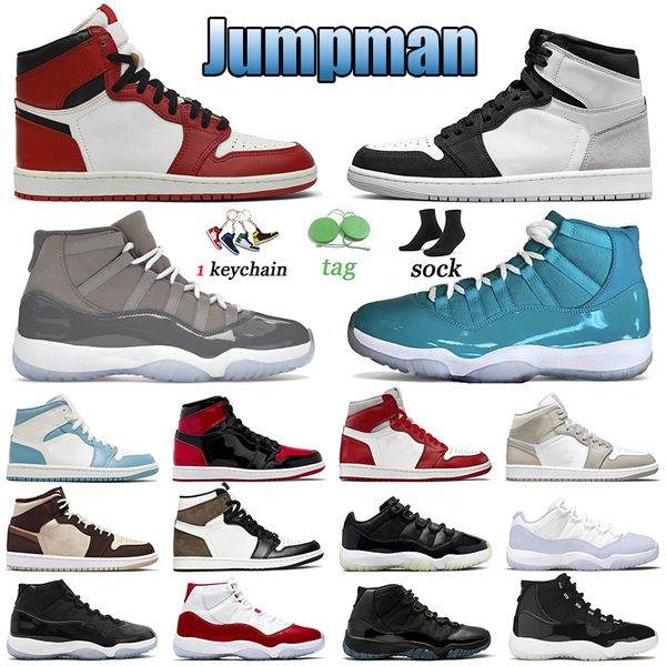 

1 11 basketball shoes for men trainers jumpman sneakers stage haze 1s newstalgia chicago reimagined women sports cool grey 11s cherry low 72