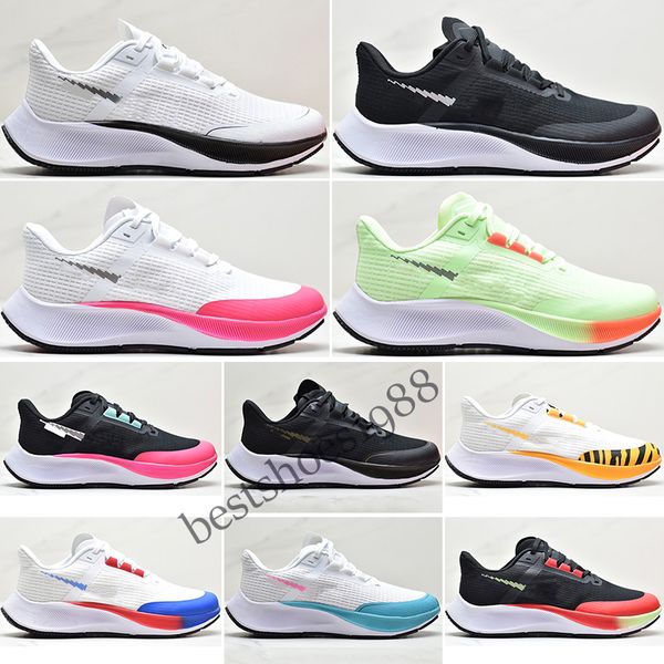 

pegasu 38 running shoes women men sneakers generation knit mesh metal black and white pink green brown sneakers size 36-45
